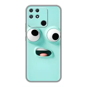 Чехол с рисунком «Забавное мятное лицо» для Realme NARZO 50A