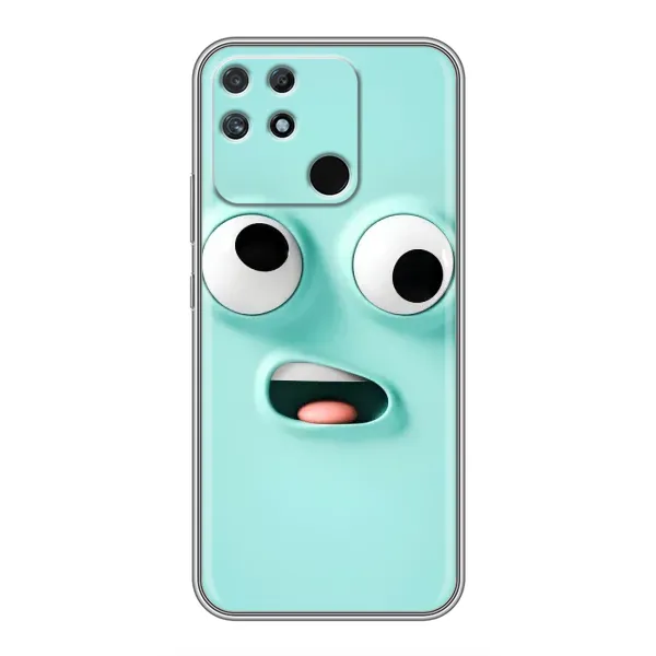 Чехол с рисунком «Забавное мятное лицо» для Realme NARZO 50A Чехол с рисунком «Забавное мятное лицо» для Realme NARZO 50A
