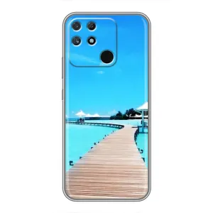 Летний Чехол на Realme NARZO 50A (Набережная)