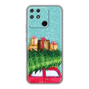 Чехол Новогодняя Елка на Realme NARZO 50A (Новогодние подарки)