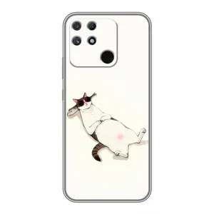 Чохол на тематику: Коти для Realme NARZO 50A (Відпочинок)