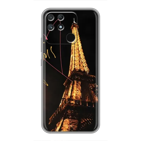Чехол с рисунком «Paris» для Realme NARZO 50A Чехол с рисунком «Paris» для Realme NARZO 50A