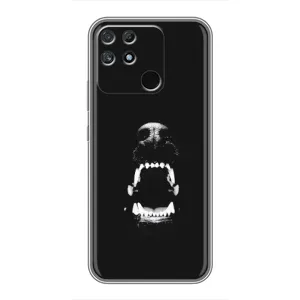 Чехол ДОБЕРМАН для Realme NARZO 50A (Пасть добермана)