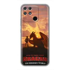 Чехол дракон Беззубик для Realme NARZO 50A (Постер Беззубика)