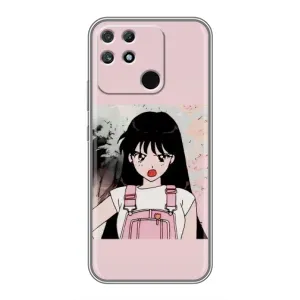 Чехол с персонажами АНИМЕ на Realme NARZO 50A (Сейлор Марс)