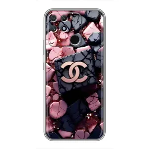 Чехол (Dior, Prada, YSL, Chanel) для Realme NARZO 50A (Шанель)