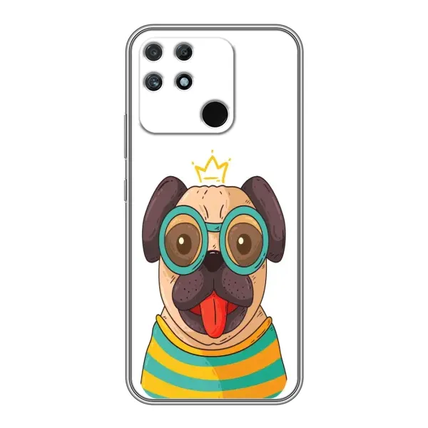 Чехол с рисунком «Собака Король» для Realme NARZO 50A Чехол с рисунком «Собака Король» для Realme NARZO 50A