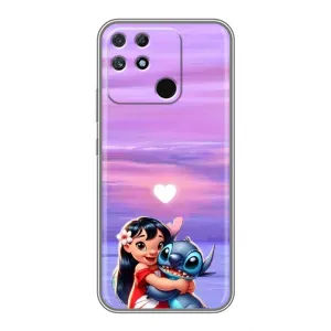 Чехол с рисунком Стич для Realme NARZO 50A (Стич и Лило)