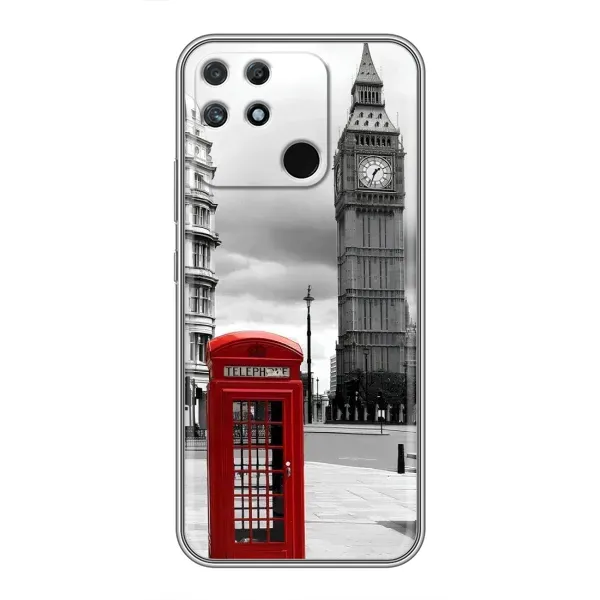 Чехол с рисунком «TELEPHONE» для Realme NARZO 50A