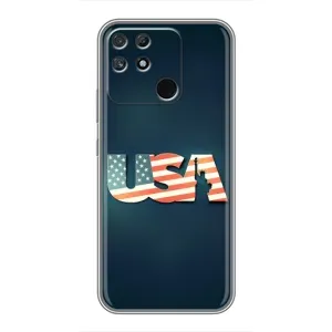 Чохол Прапор USA для Realme NARZO 50A