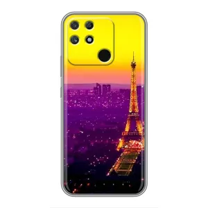 Чохол Ейфелева Вежа на Realme NARZO 50A (Яскрава башня)