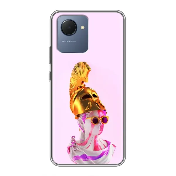 Чехол с рисунком «АРТ Статуя» для Realme NARZO 50i Prime Чехол с рисунком «АРТ Статуя» для Realme NARZO 50i Prime