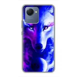 Чехол с Волком на Realme NARZO 50i Prime (Арт-Волк)