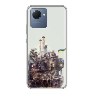 Чехлы на военную тематику для Realme NARZO 50i Prime (Азовсталь)