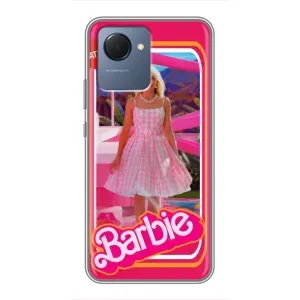 Силиконовый Чехол Барби Фильм на Realme NARZO 50i Prime (Барби Марго)