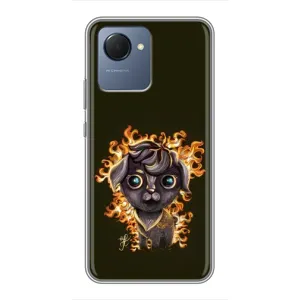 Чехлы на военную тематику для Realme NARZO 50i Prime (Бавовна мем)