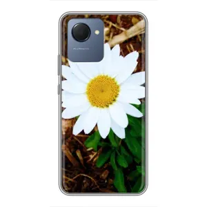 Чохол з ромашками на Realme NARZO 50i Prime (Біла ромашка)
