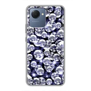Чехол (Дорого -богато) на Realme NARZO 50i Prime (Бриллианты)