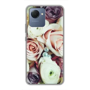 Чохли з принтом Троянд для Realme NARZO 50i Prime (Букет Троянд)