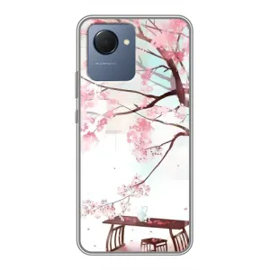 Чохол з картинкою Сакури на Realme NARZO 50i Prime (Чайна церемонія)