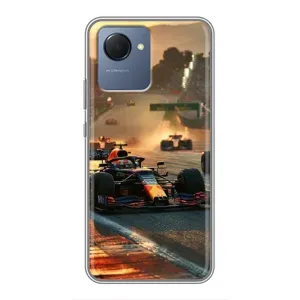 Чехол фильм Формула 1 для Realme NARZO 50i Prime (Чемпионат ф1)