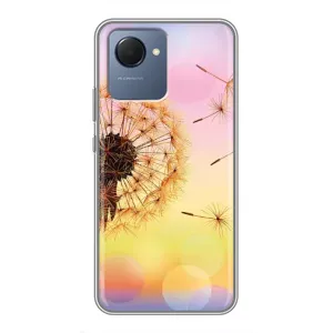 Силіконовий Чохол з кульбабками на Realme NARZO 50i Prime (Квітка-кульбаба)