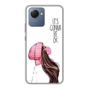 Чехол Стильные девушки на Realme NARZO 50i Prime (Девушка в маске)