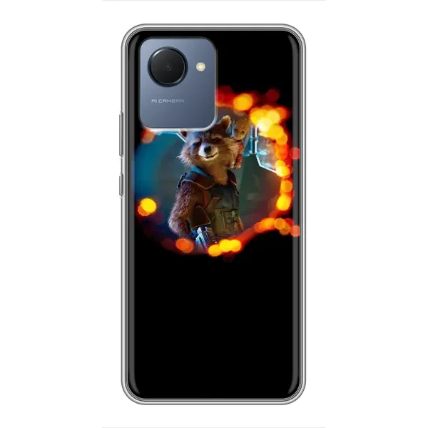 Чехол с рисунком «Енот Ракета» для Realme NARZO 50i Prime