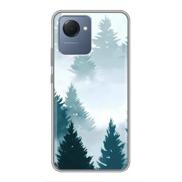 Чехол с рисунком «Горный лес» для Realme NARZO 50i Prime Чехол с рисунком «Горный лес» для Realme NARZO 50i Prime