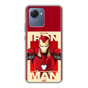 Чехол Супергерой Железный человек на Realme NARZO 50i Prime (Iron man)
