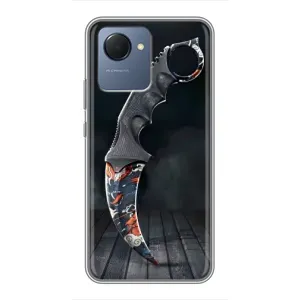 Чехол КИБЕРСПОРТ для Realme NARZO 50i Prime (Кинжал КС ГО)