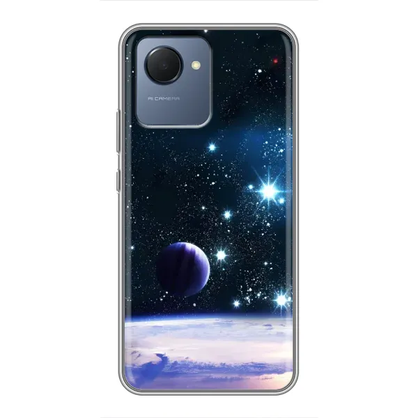 Чехол с рисунком «Космический вид» для Realme NARZO 50i Prime Чехол с рисунком «Космический вид» для Realme NARZO 50i Prime
