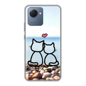 Силиконовые Чехлы Любимому человеку для Realme NARZO 50i Prime (Котейки)