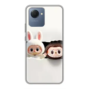 Чехол с принтом Лабубу для Realme NARZO 50i Prime (Фигурки Labubu)