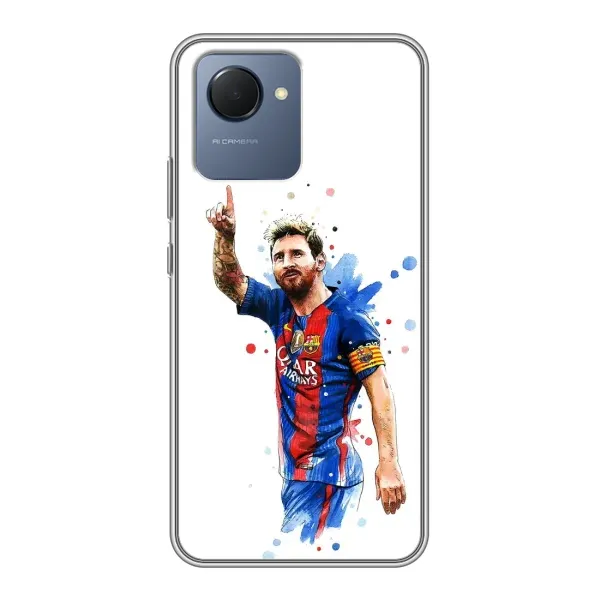 Чехол с рисунком «Leo Messi» для Realme NARZO 50i Prime Чехол с рисунком «Leo Messi» для Realme NARZO 50i Prime