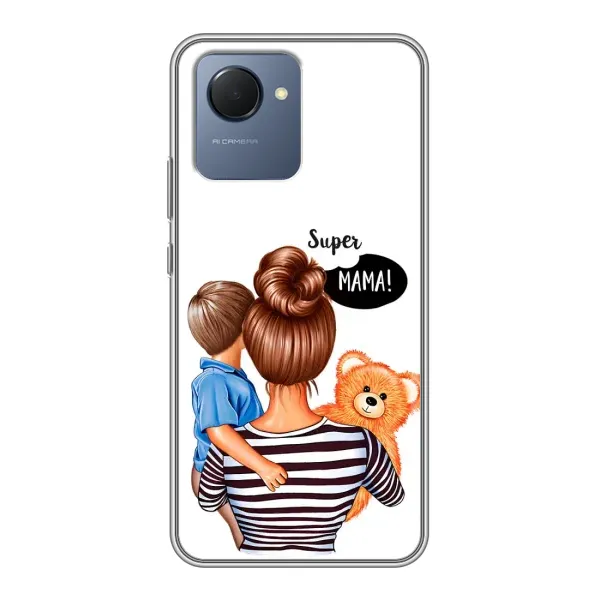 Чехол с рисунком «Мама и сын» для Realme NARZO 50i Prime Чехол с рисунком «Мама и сын» для Realme NARZO 50i Prime