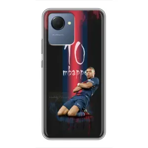 Чехол (TPU) с Футболистом на Realme NARZO 50i Prime (MBAPPE 10)