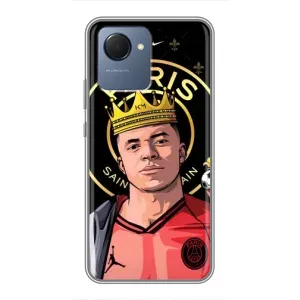 Чехол (TPU) с Футболистом на Realme NARZO 50i Prime (Mbappe King)