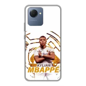 Чехол (TPU) с Футболистом на Realme NARZO 50i Prime (Мбаппе Реал)