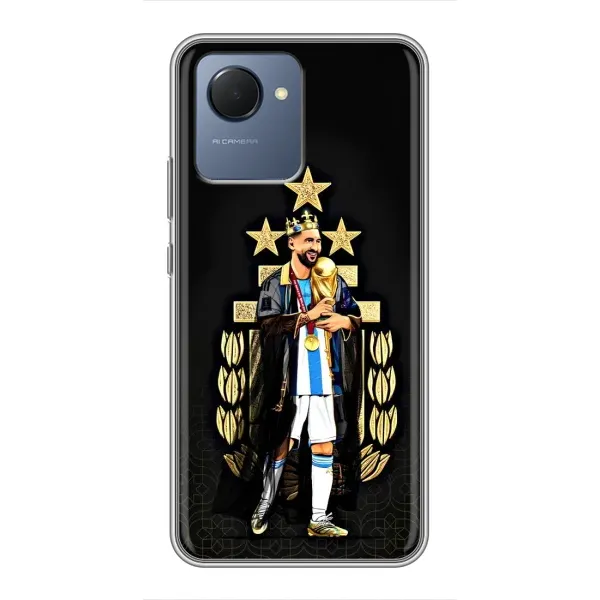 Чехол с рисунком «Месси король» для Realme NARZO 50i Prime Чехол с рисунком «Месси король» для Realme NARZO 50i Prime