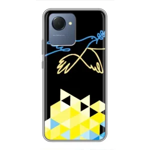 Чохол на Realme NARZO 50i Prime (Український дизайн) (Мир для Укрїни)
