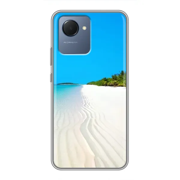 Чехол с рисунком «Море песок» для Realme NARZO 50i Prime Чехол с рисунком «Море песок» для Realme NARZO 50i Prime