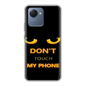 Чехол с Прикольным принтом на Realme NARZO 50i Prime (Не трогай мой телефон)