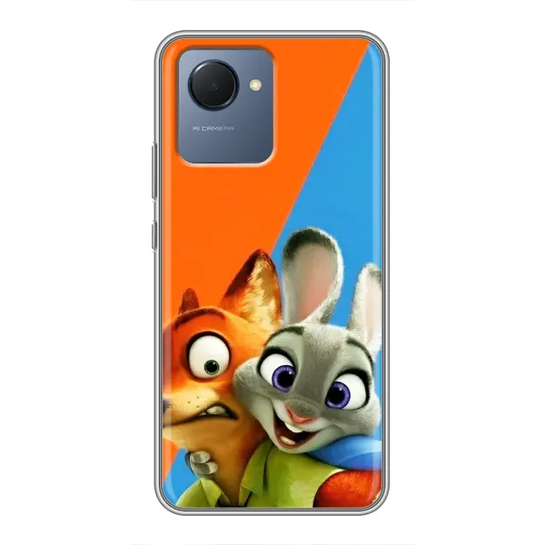 Чехол с рисунком «Ник и Хопс» для Realme NARZO 50i Prime Чехол с рисунком «Ник и Хопс» для Realme NARZO 50i Prime