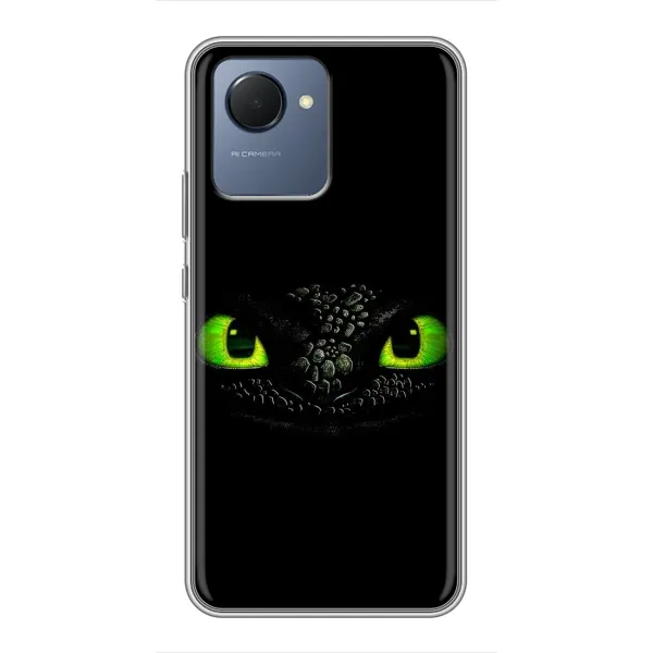 Чехол с рисунком «Глаза Беззубика» для Realme NARZO 50i Prime Чехол с рисунком «Глаза Беззубика» для Realme NARZO 50i Prime