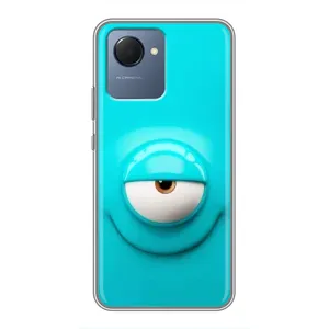 Силиконовые Чехлы (смешные стикеры) для Realme NARZO 50i Prime (Одноглазик)