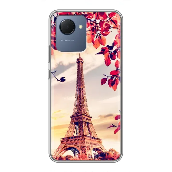 Чехол с рисунком «Paris photo» для Realme NARZO 50i Prime Чехол с рисунком «Paris photo» для Realme NARZO 50i Prime
