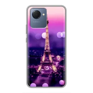 Чехол с Эйфелевой башней на Realme NARZO 50i Prime (Париж башня)