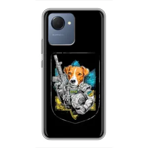 Чехол с принтом для Realme NARZO 50i Prime (Патрон Воин)