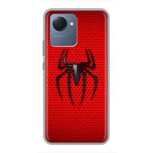 Чехол Супергерой Человека Паука на Realme NARZO 50i Prime (Паук марвел)